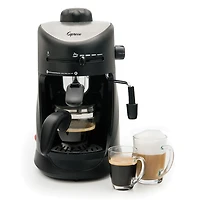 Capresso 4-Cup Espresso/ Cappuccino Machine (303.01) - Black