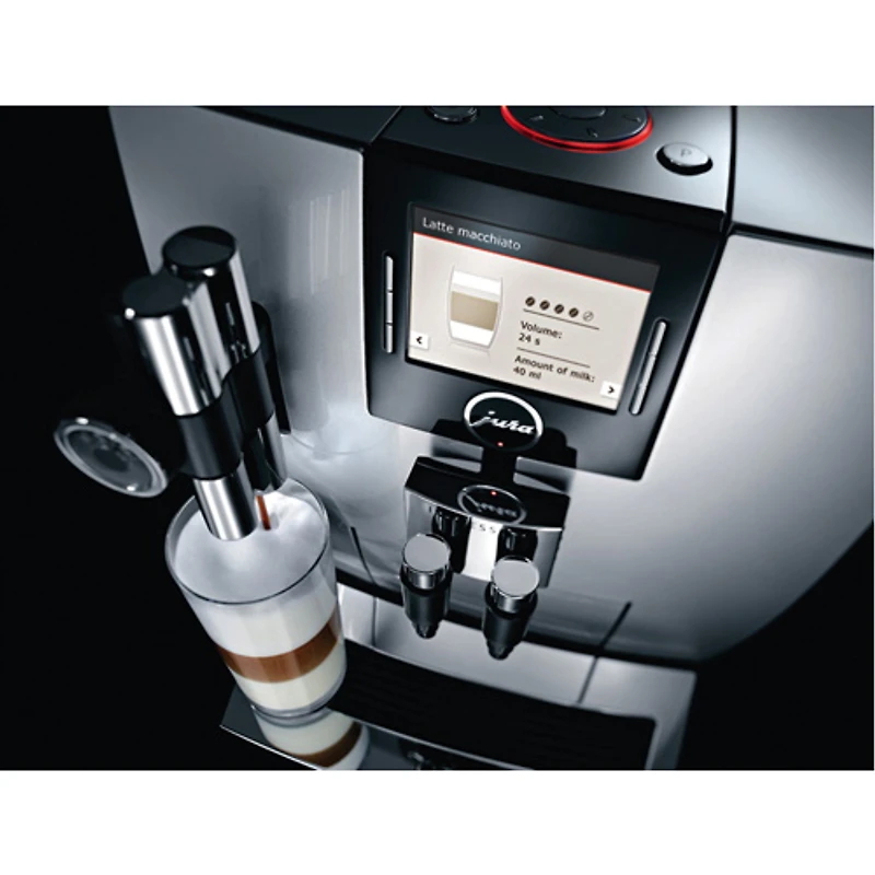 JURA IMPRESSA J 9 Cappuccino Machine (13592) - Silver