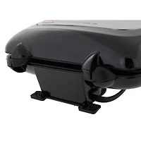 Gaufrier style belge de Hamilton Beach (26020C) - Noir - Acier inoxydable
