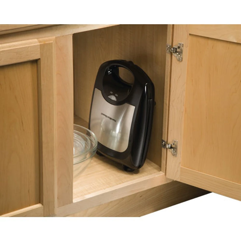 Gaufrier style belge de Hamilton Beach (26020C) - Noir - Acier inoxydable
