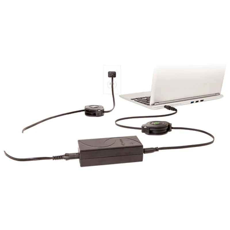 ReTrak Retractable Universal Laptop Charger (ETCHGNBUNN)