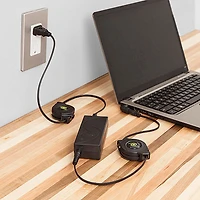 ReTrak Retractable Universal Laptop Charger (ETCHGNBUNN)