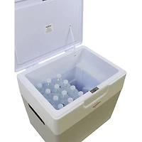 Glacière/Réchaud électrique à deux sens 12 V 49 L (52 pte) de Koolatron - Gris