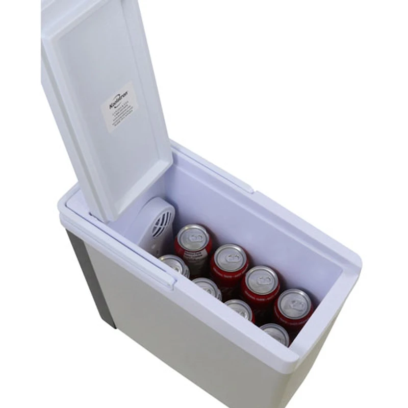Koolatron 12V Electric Cooler/Warmer 17L (18 Qt) Slim Design - Grey