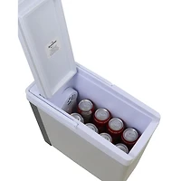 Koolatron 12V Electric Cooler/Warmer 17L (18 Qt) Slim Design - Grey