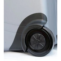 Glacière/Réchaud électrique à roulettes 12 V 34 L (36 pte) de Koolatron - Gris