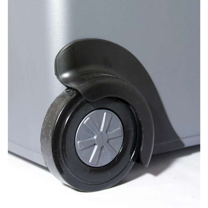 Glacière/Réchaud électrique à roulettes 12 V 31 L (33 pte) de Koolatron - Gris