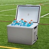 Glacière/Réchaud électrique à deux sens 12 V 42 L (45 pte) de Koolatron - Gris