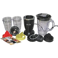 Mélangeur de 260 W Miracle de Total Chef avec tasses de voyage - 0,55 l