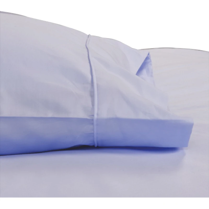 Maholi Maxwell Collection 230 Thread Count Egyptian Cotton Duvet Cover Set - Queen - Sky Blue