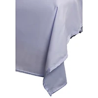 Maholi Maxwell Collection 230 Thread Count Egyptian Cotton Duvet Cover Set - Queen - Sky Blue