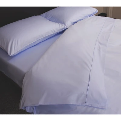 Maholi Maxwell Collection 230 Thread Count Egyptian Cotton Sheet Set - Queen - Sky Blue