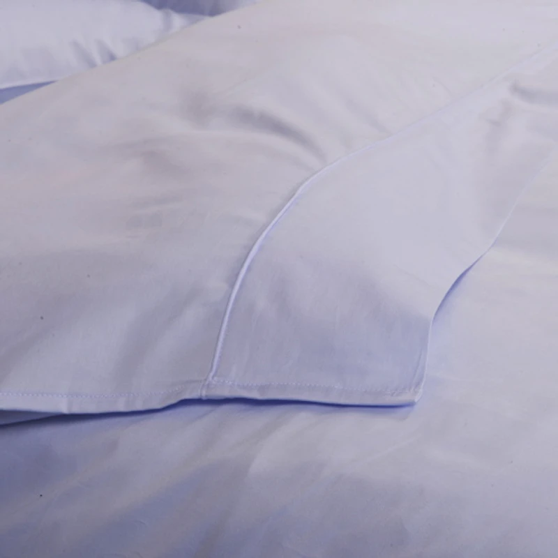 Maholi Maxwell Collection 230 Thread Count Egyptian Cotton Duvet Cover Set - Single/Twin - Blue