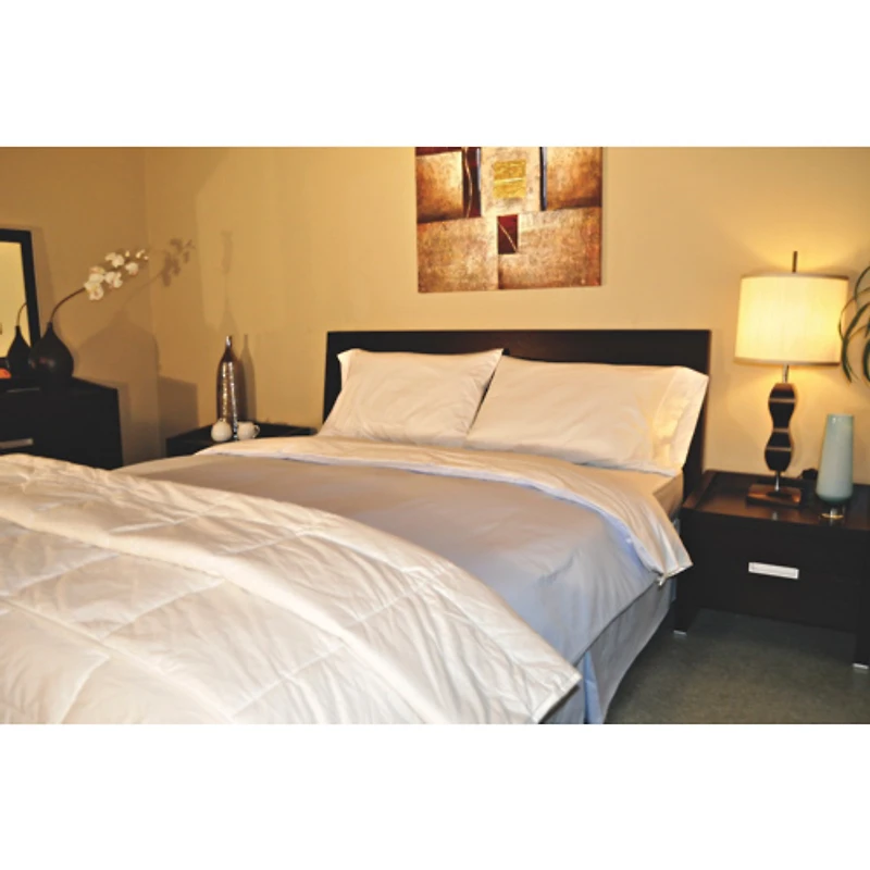Couette en soie 233 fils de la collection Royal Elite de Maholi - Grand lit - Blanc