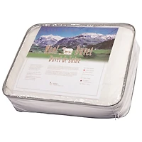 Couette en laine contexture 233 collection Royal Elite de Maholi - Très grand lit - Blanc