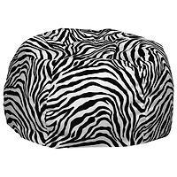 Fauteuil poire de Comfy Kids pour adolescents - Zébré