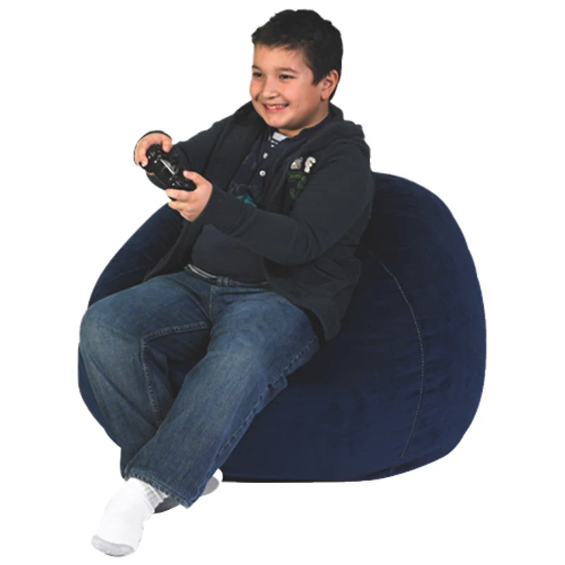 Fauteuil poire de Comfy Kids pour adolescents - Bleu royal