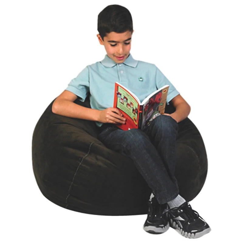 Fauteuil poire de Comfy Kids pour enfants - Brun expresso