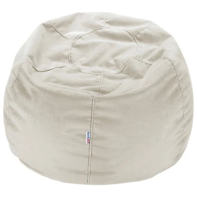 Fauteuil poire de Comfy Kids pour adolescents - Ivoire