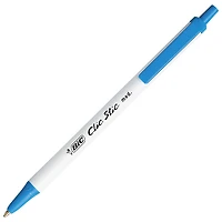 Stylo à bille rétractable Clic Stic de BIC (BICCSM11BL) - Paquet de 12 - Bleu