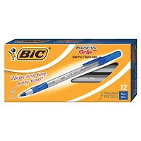 BIC Round Stic Ballpoint Pen (BICGSFG11-BL) - 12 Pack - Blue