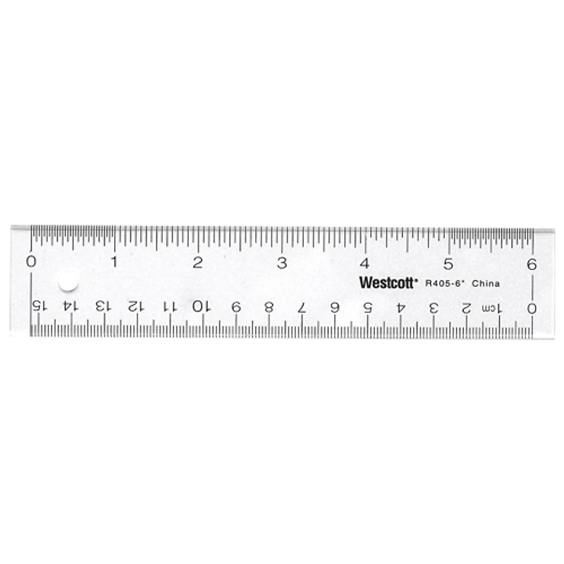 Acme United 6" Office Desk Ruler (ACM11244)