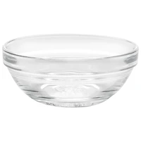 Bols en verre empilables Lys 3,5 po de Duralex - Ensemble de 6 - Transparent