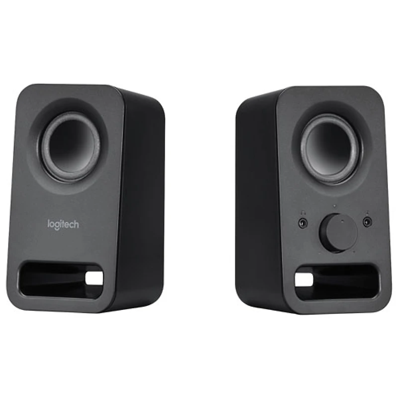 Système de haut-parleurs d'ordinateur 2.0 canaux Z150 de Logitech - Noir