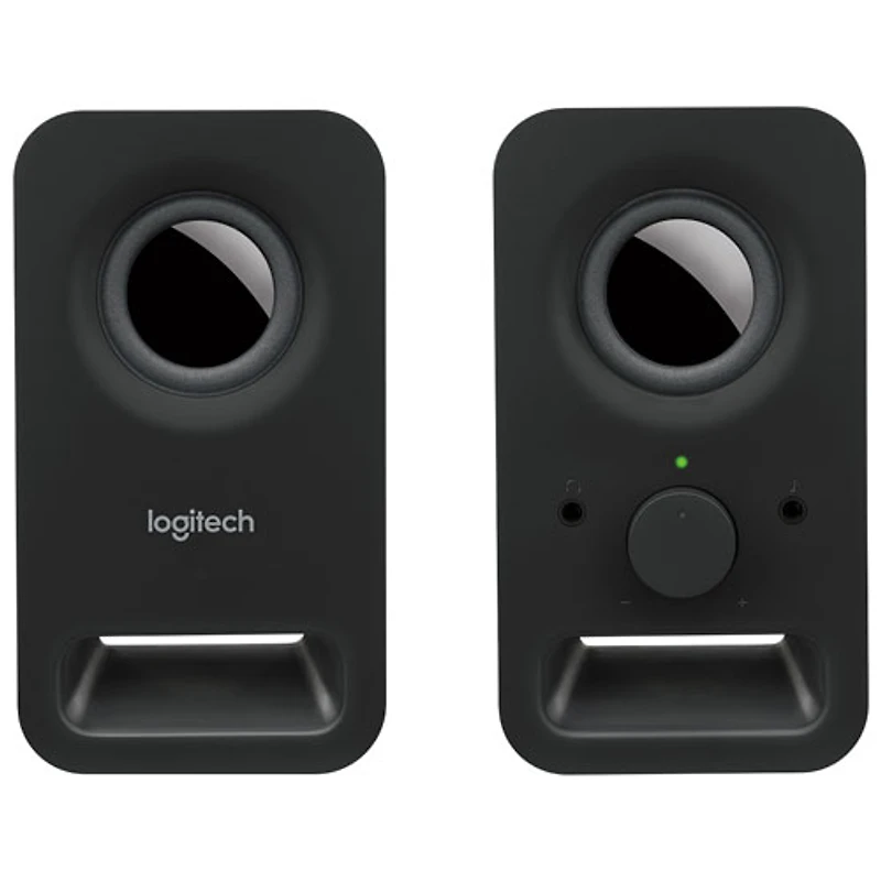 Système de haut-parleurs d'ordinateur 2.0 canaux Z150 de Logitech - Noir