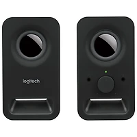 Système de haut-parleurs d'ordinateur 2.0 canaux Z150 de Logitech - Noir