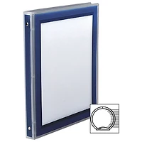 Avery 1/2" Flexi-View Round Ring Binder (AVE15766) - Navy