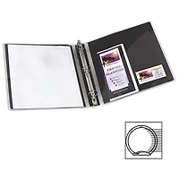 Avery 1/2" Flexi-View Round Ring Binder (AVE15767) - Black