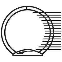 Avery 1/2" Flexi-View Round Ring Binder (AVE15767) - Black