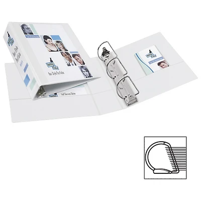 Avery 3" Durable Slant D-Ring View Binder (AVE17042) - White