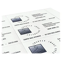 Cartes professionnelles 2 x 3,5 po d'Avery (AVE05371) - Paquet de 250 - Blanc