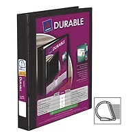 Avery Durable 1" Slant D-Ring View Binder (AVE34003) - Black