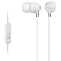 Écouteurs-boutons à isolation sonore de Sony (MDREX15APW) - Blanc
