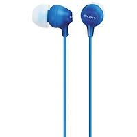 Écouteurs-boutons à isolation sonore de Sony (MDREX15LPLi) - Bleu