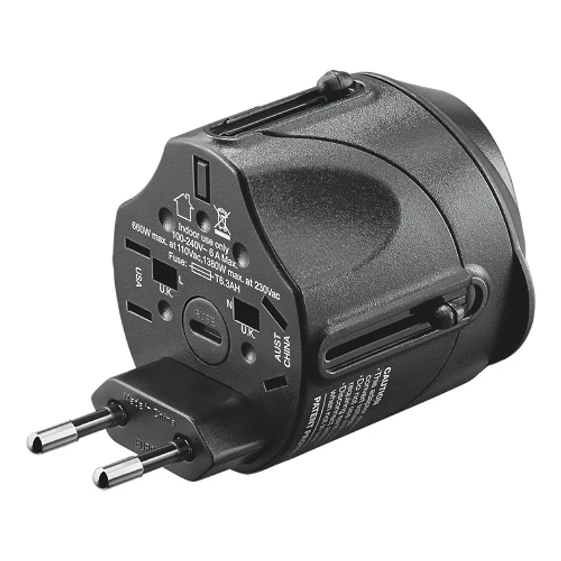 Adaptateur universel de voyage tout-en-un d'Insignia (NS-TADPT1-C) - Exclusivité de Best Buy