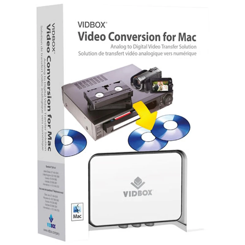 Convertisseur de vidéos de VIDBOX (Mac)