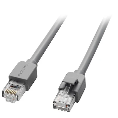 Câble Ethernet Cat6 de 15,2 m (50 pi) d'Insignia - Gris - Exclusivité de Best Buy