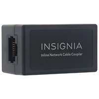 Insignia Cat-5/5e/6 RJ45 Inline Ethernet Cable Coupler Adapter - Grey - Only at Best Buy