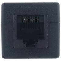 Insignia Cat-5/5e/6 RJ45 Inline Ethernet Cable Coupler Adapter - Grey - Only at Best Buy