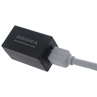 Insignia Cat-5/5e/6 RJ45 Inline Ethernet Cable Coupler Adapter - Grey - Only at Best Buy