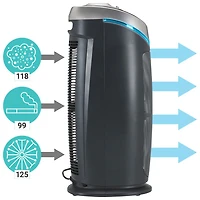 Purificateur d'air 4-en-1 AC4825CA GermGuardian avec True HEPA UV-C et réduction des odeurs - Noir
