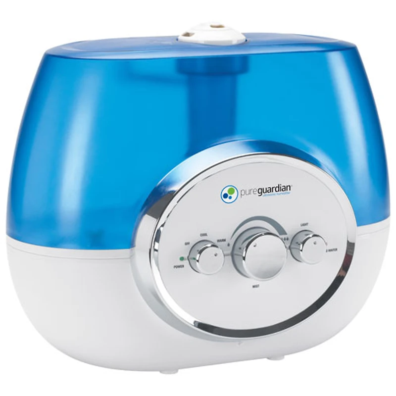 Humidificateur vapeur chaude et froide ultrasonique 100 heures H1510CA de PureGuardian