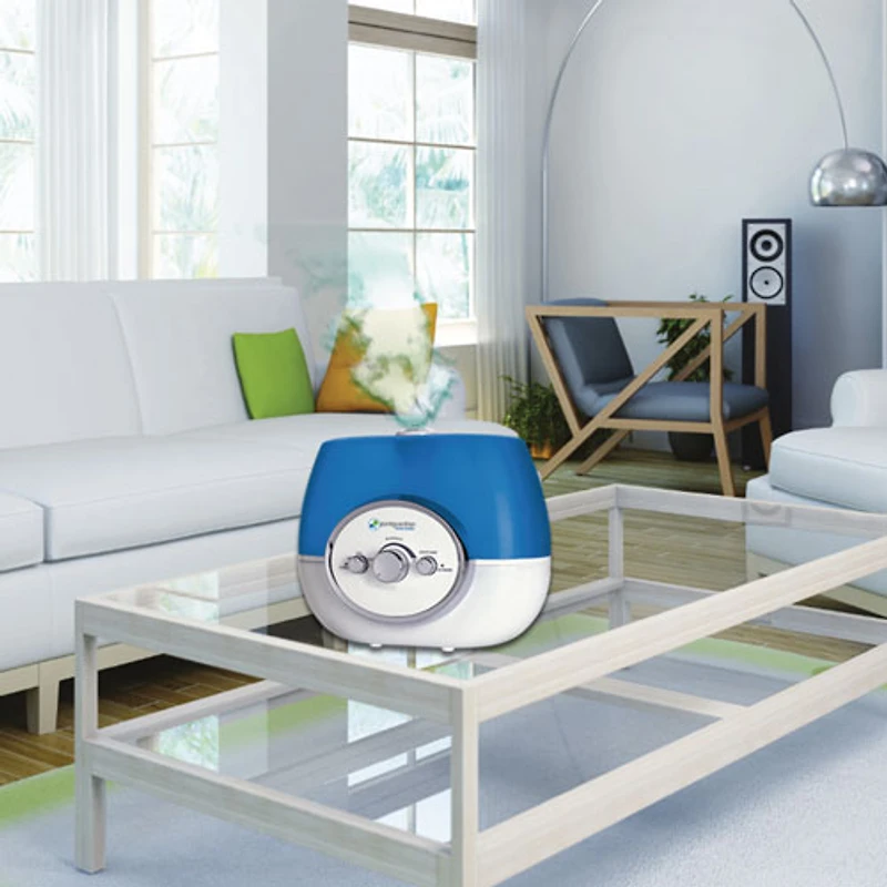 Humidificateur vapeur chaude et froide ultrasonique 100 heures H1510CA de PureGuardian
