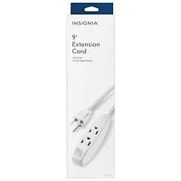 Insignia 9' Extension Power Cord - White - Only at Best Buy