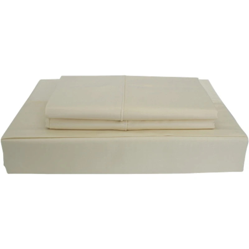 Maholi Bamboo Solid Collection 310 Thread Count Rayon Sheet Set - King
