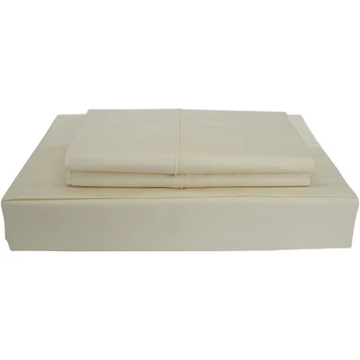 Maholi Bamboo Solid Collection 310 Thread Count Rayon Sheet Set - King